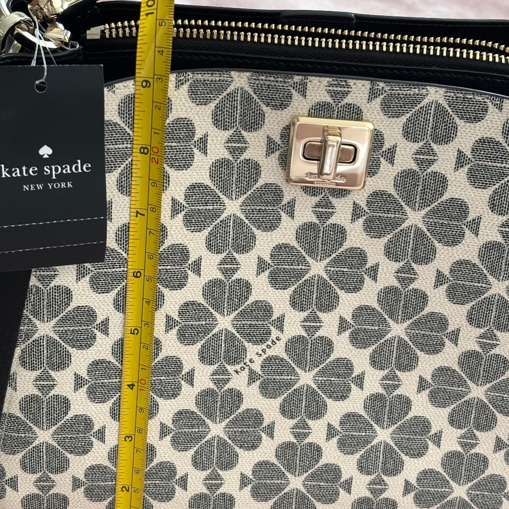 NWT Kate Spade - Spade Flower PV purse INCLUDING matching slim wallet NWT - Picture 11 of 16